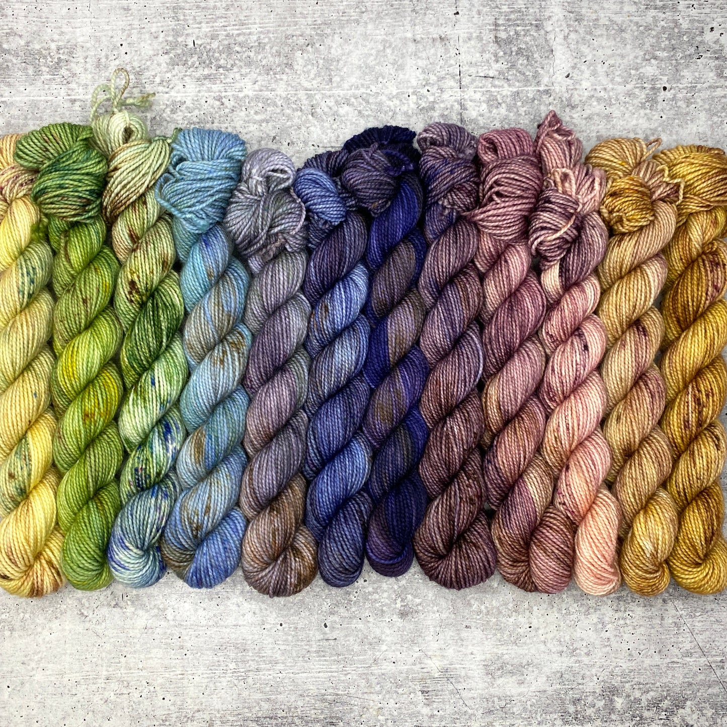 Mini Skeins - Daydreamer Set, Packaged as Braid - Ready to Ship