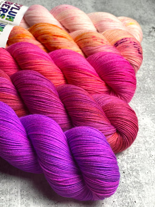 Cosmopolitan Fade - 5 Skein Set - Dyed to Order