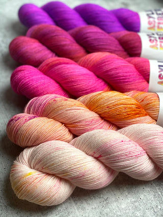 Cosmopolitan Fade - 5 Skein Set - Dyed to Order