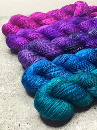 Jewel Fade - 5 Skein Set - Dyed to Order