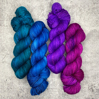 Jewel - 4 Skein Set - Dyed to Order