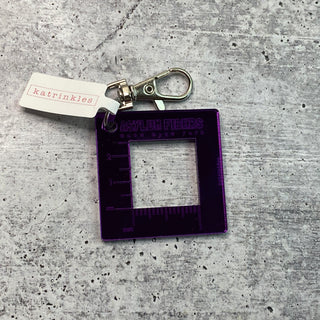 Katrinkles Mirrored Swatch Ruler Clip