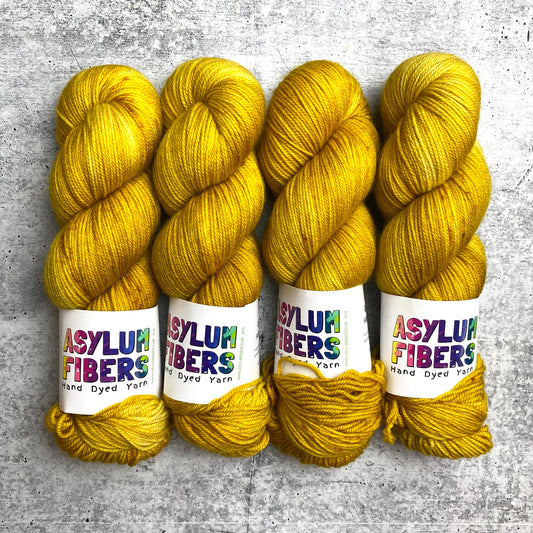 Follow the Yellow Brick Road on Cashmere Sock - Ready to Ship