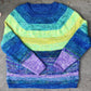 Out in the Suri Sweater Kit - Original Colors on Cashmere Sock & Suri Silk - Ready to Ship